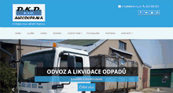 Desktop Screenshot of dkd-brno.cz